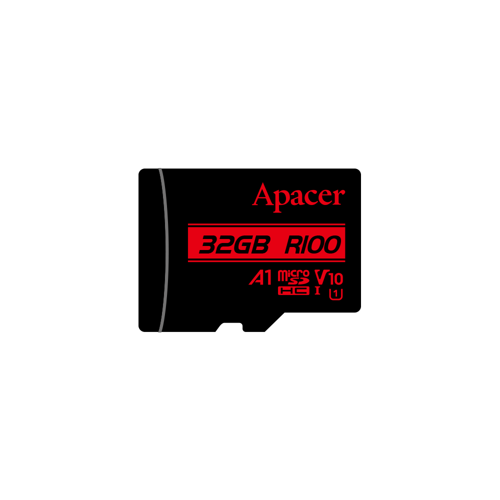 microSDHC/SDXC UHS-I U1 V10 A1 (R100 MB/s)